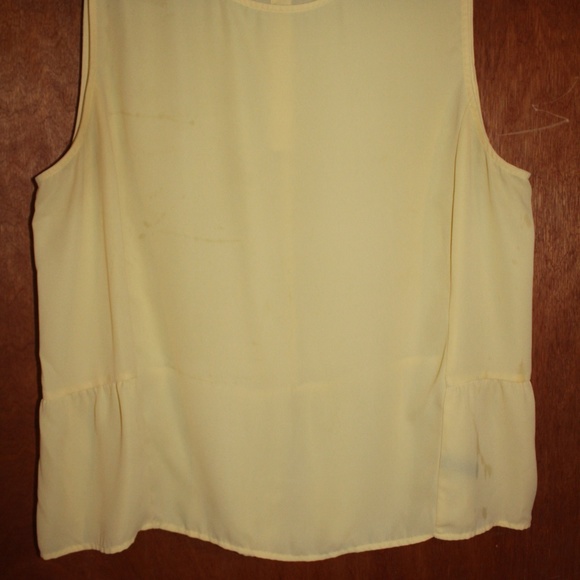 XL Yellow The Limited Blouse - Picture 3 of 6